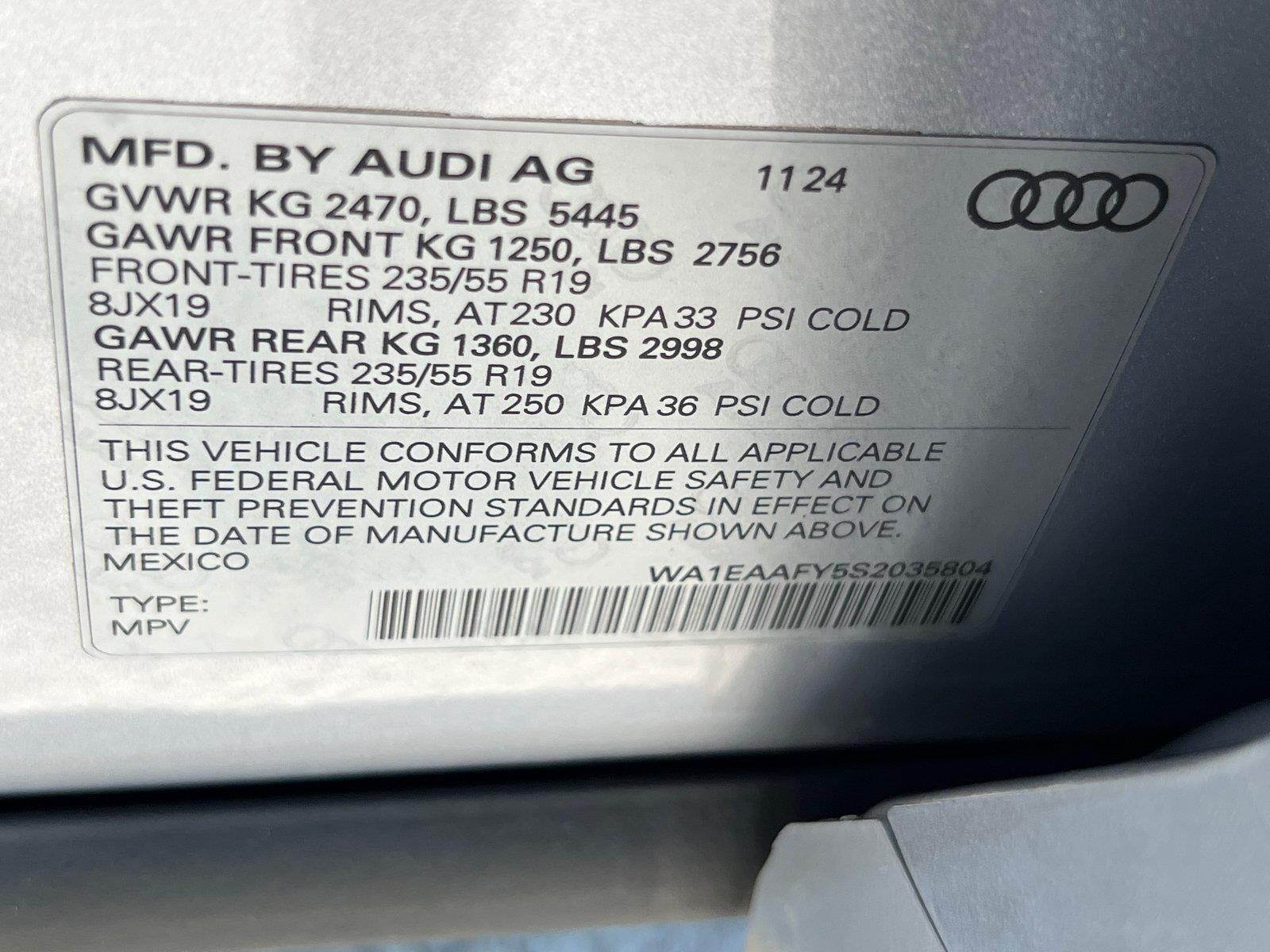 Used 2025 Audi Q5 SUV