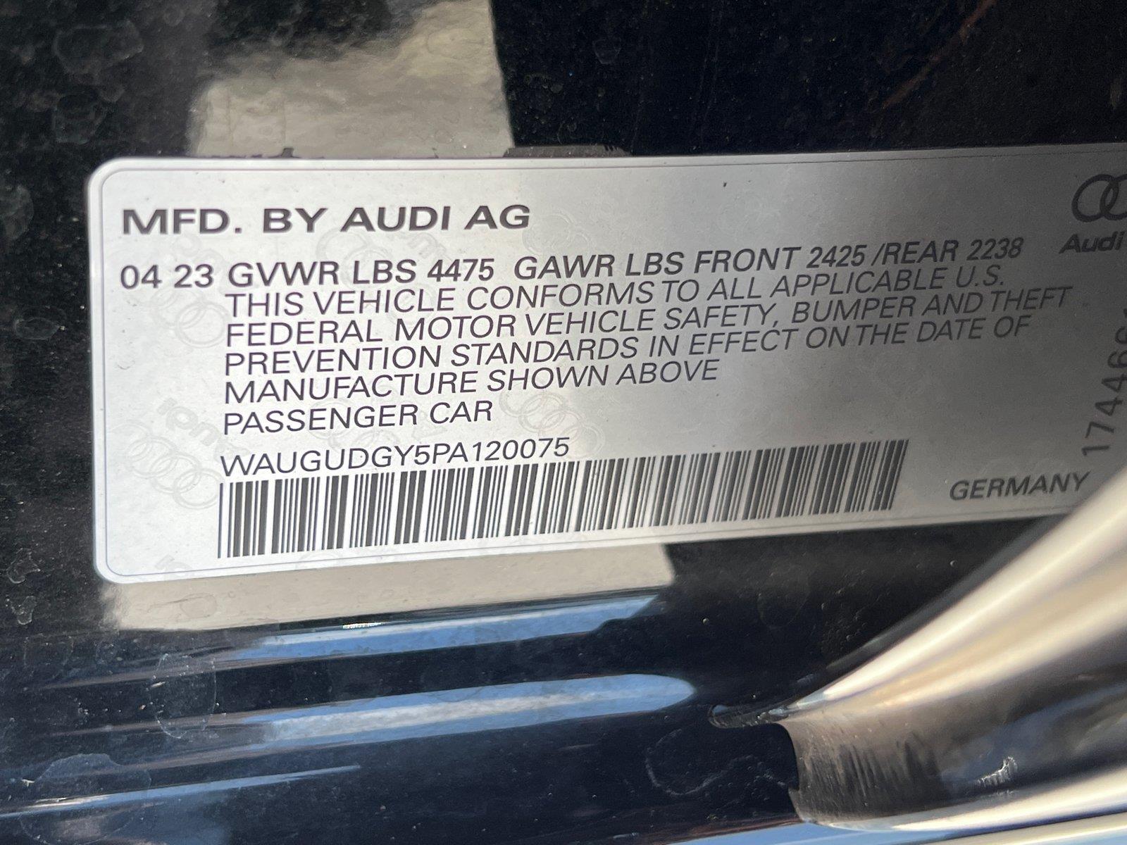 Used 2023 Audi A3 Sedan