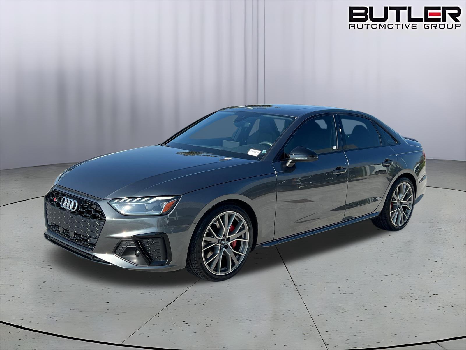 Daytona Gray Pearl Effect 2021 Audi S4 Sedan All-Wheel Drive Automatic