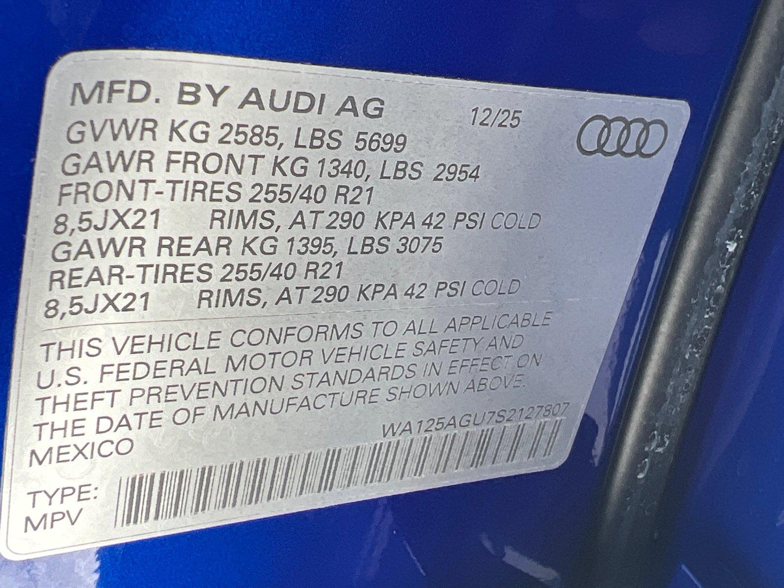 Used 2025 Audi SQ5 SUV