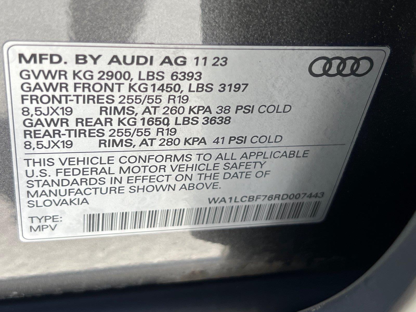 Used 2024 Audi Q7 SUV