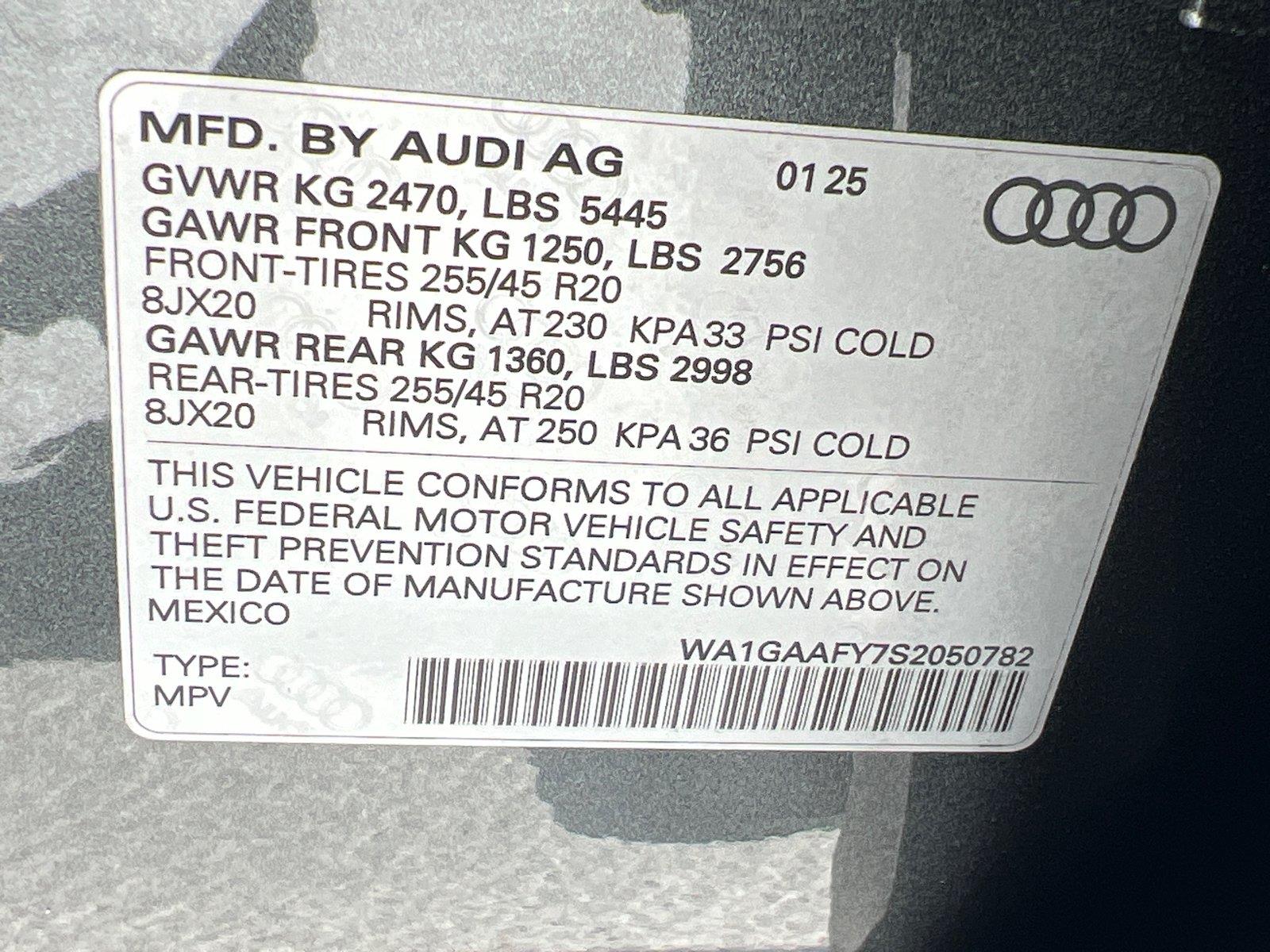 Used 2025 Audi Q5 SUV