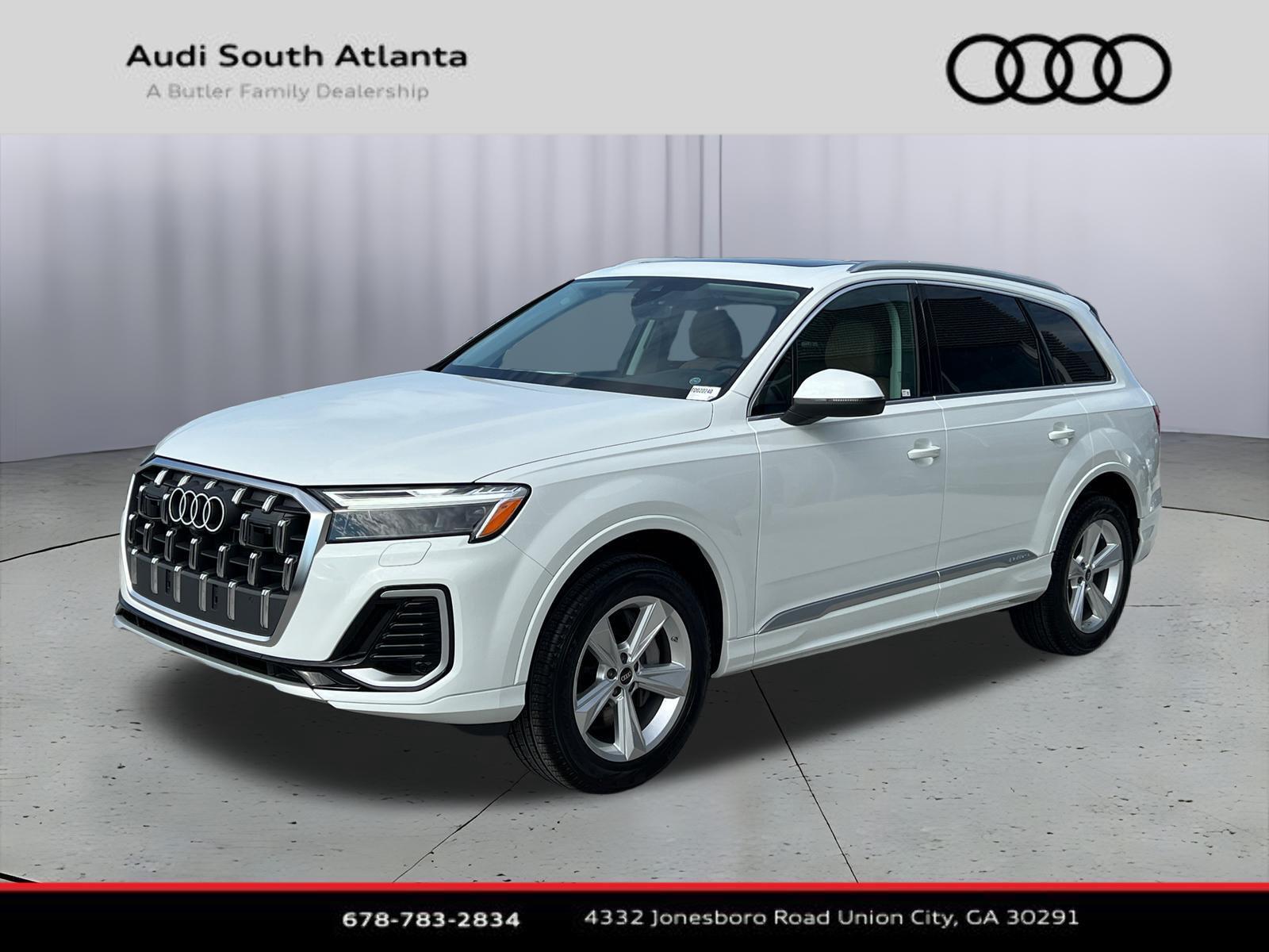 Carrara White 2026 Audi Q7 SUV / Crossover All-Wheel Drive Automatic