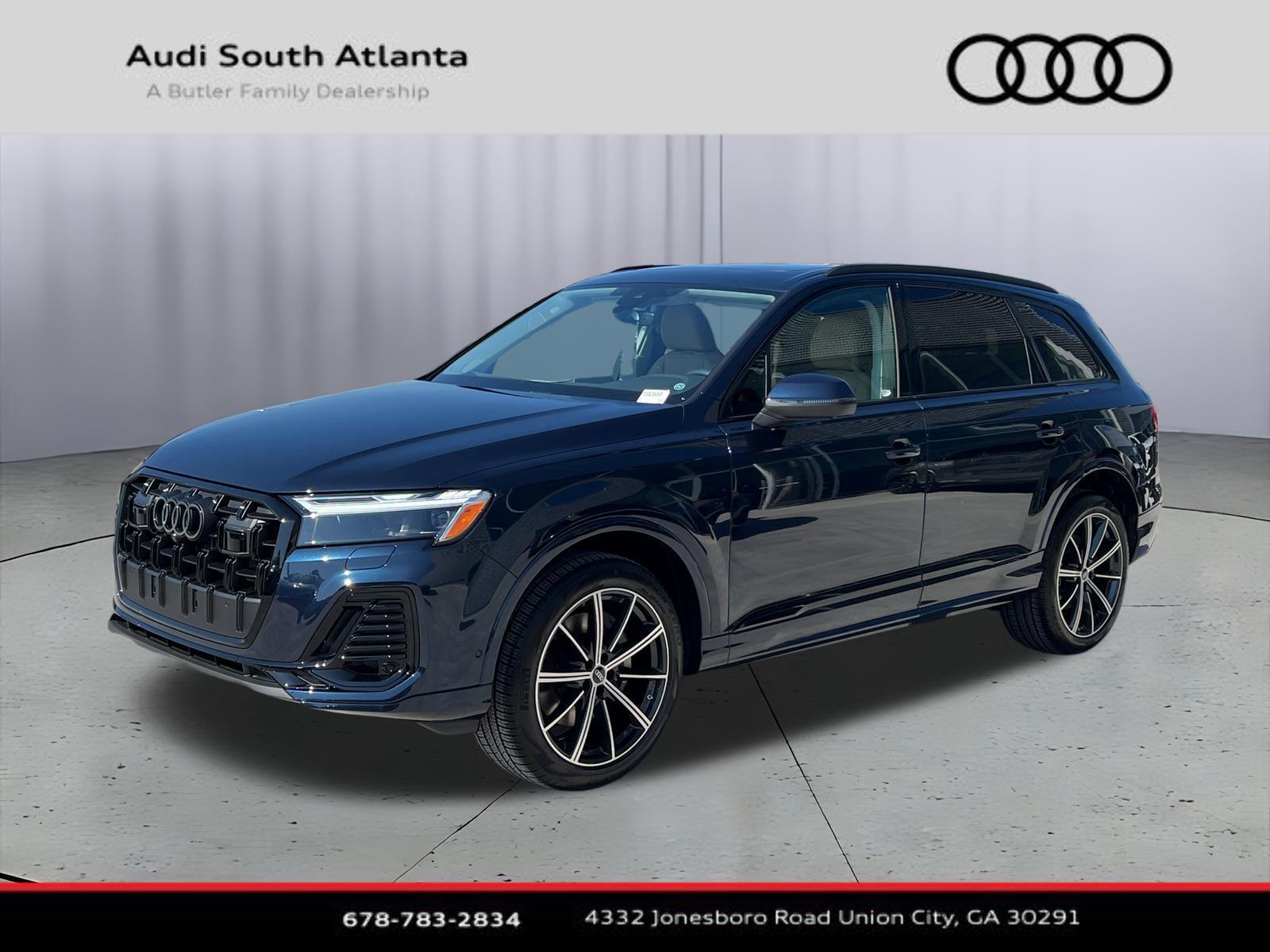 Waitomo Blue Metallic 2026 Audi Q7 SUV / Crossover All-Wheel Drive Automatic