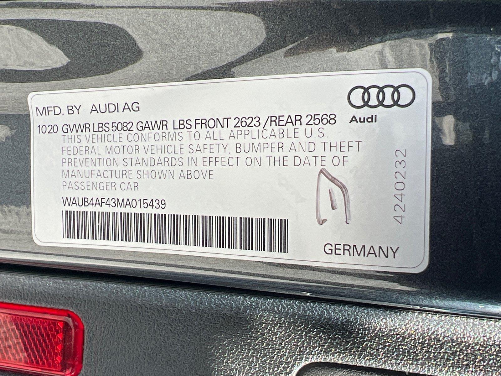 Used 2021 Audi S4 Sedan
