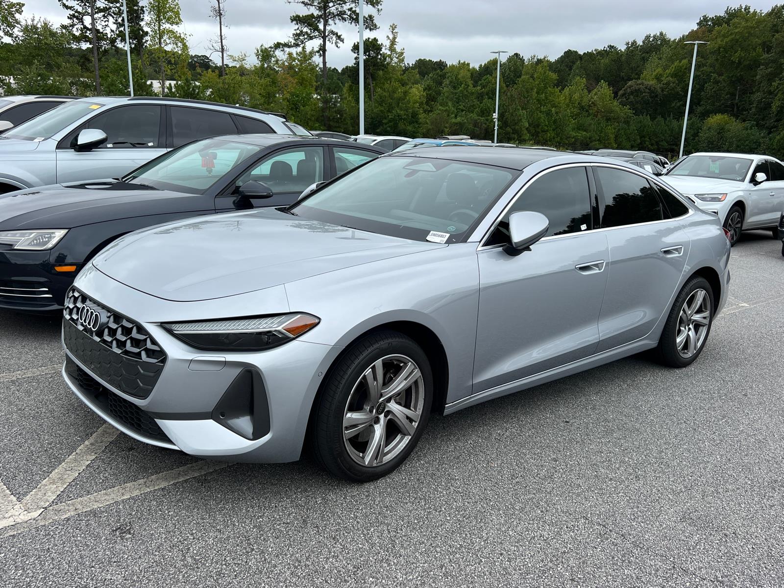 Florett Silver Metallic 2025 Audi A5 Sedan All-Wheel Drive Automatic