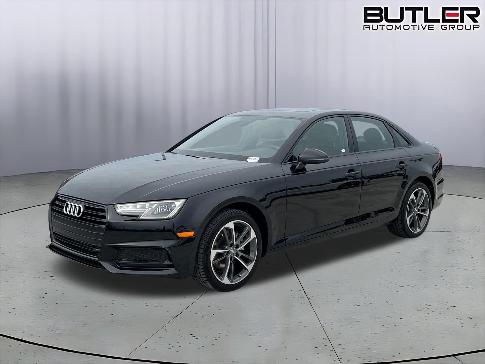 Mythos Black Metallic 2019 Audi A4 Sedan Front-Wheel Drive Automatic