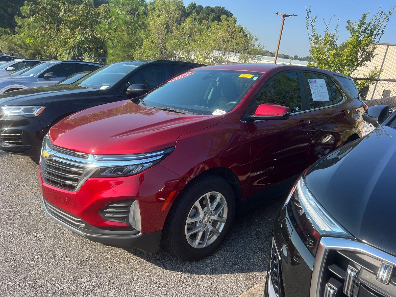 Radiant Red Tintcoat 2024 Chevrolet Equinox SUV / Crossover Front-Wheel Drive 6-Speed Automatic Overdrive