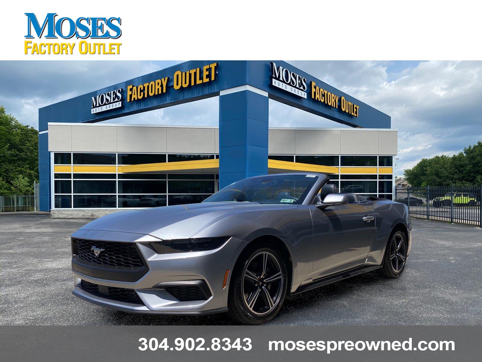  2025 Ford Mustang EcoBoost Premium Convertible RWD   