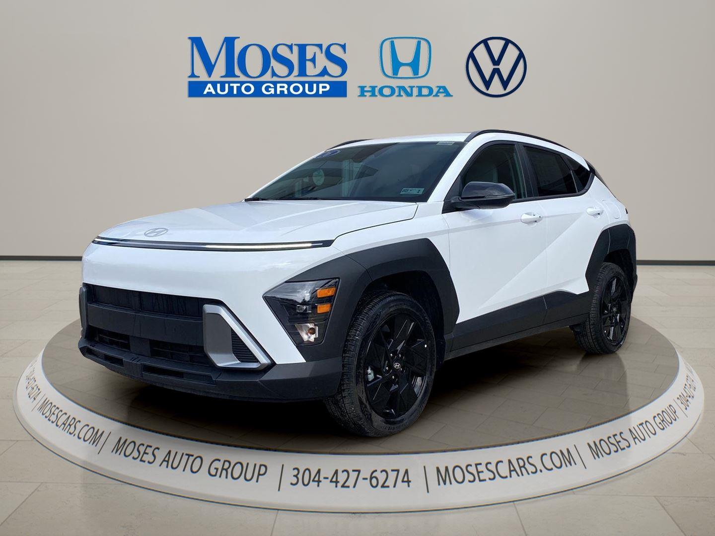 Atlas White 2026 Hyundai Kona SEL Sport AWD SUV / Crossover All-Wheel Drive Continuously Variable Transmission