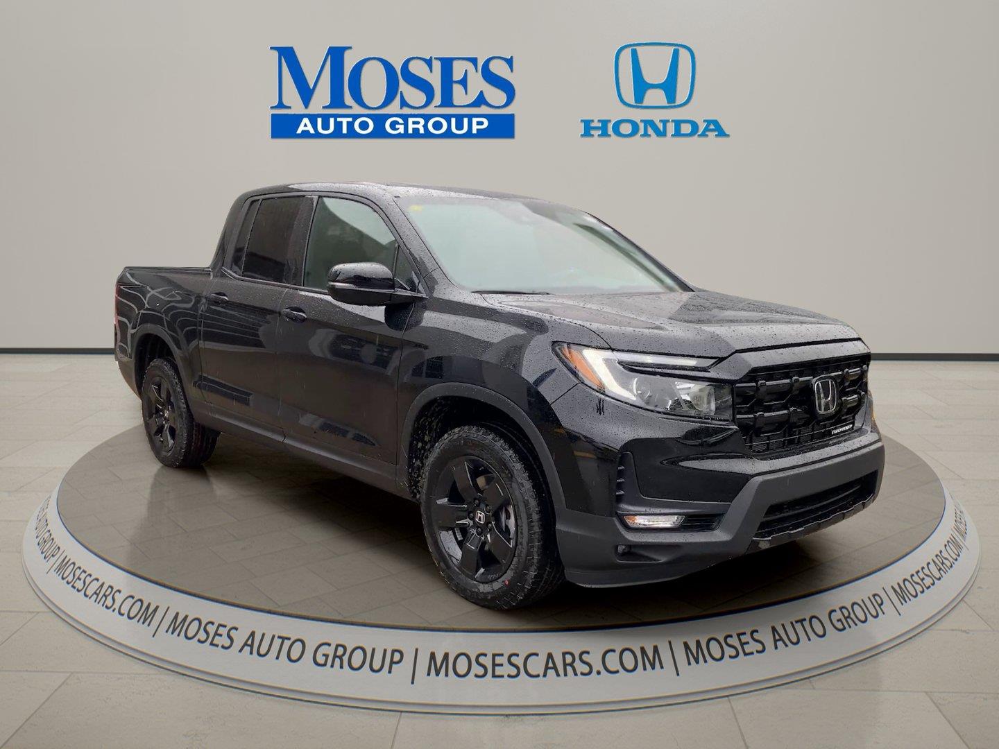 Crystal Black Pearl 2026 Honda Ridgeline Pickup Truck All-Wheel Drive 9-Speed Automatic