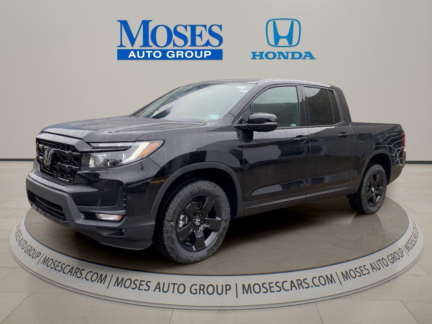 Crystal Black Pearl 2026 Honda Ridgeline Pickup Truck All-Wheel Drive 9-Speed Automatic