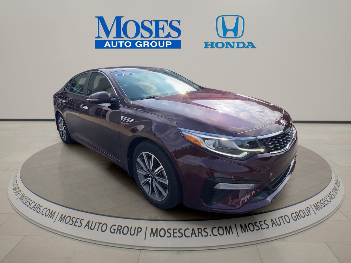 Red (Sangria) 2019 Kia Optima Sedan Front-Wheel Drive 6-Speed Automatic