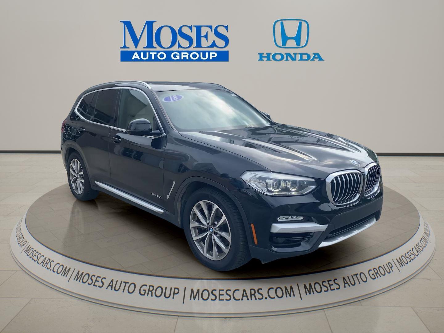 2018 BMW X3 xDrive30i AWD