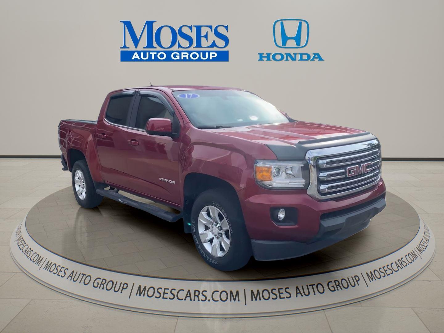 Red Quartz Tintcoat 2017 GMC Canyon Pickup Truck 4X2 8-Speed Automatic