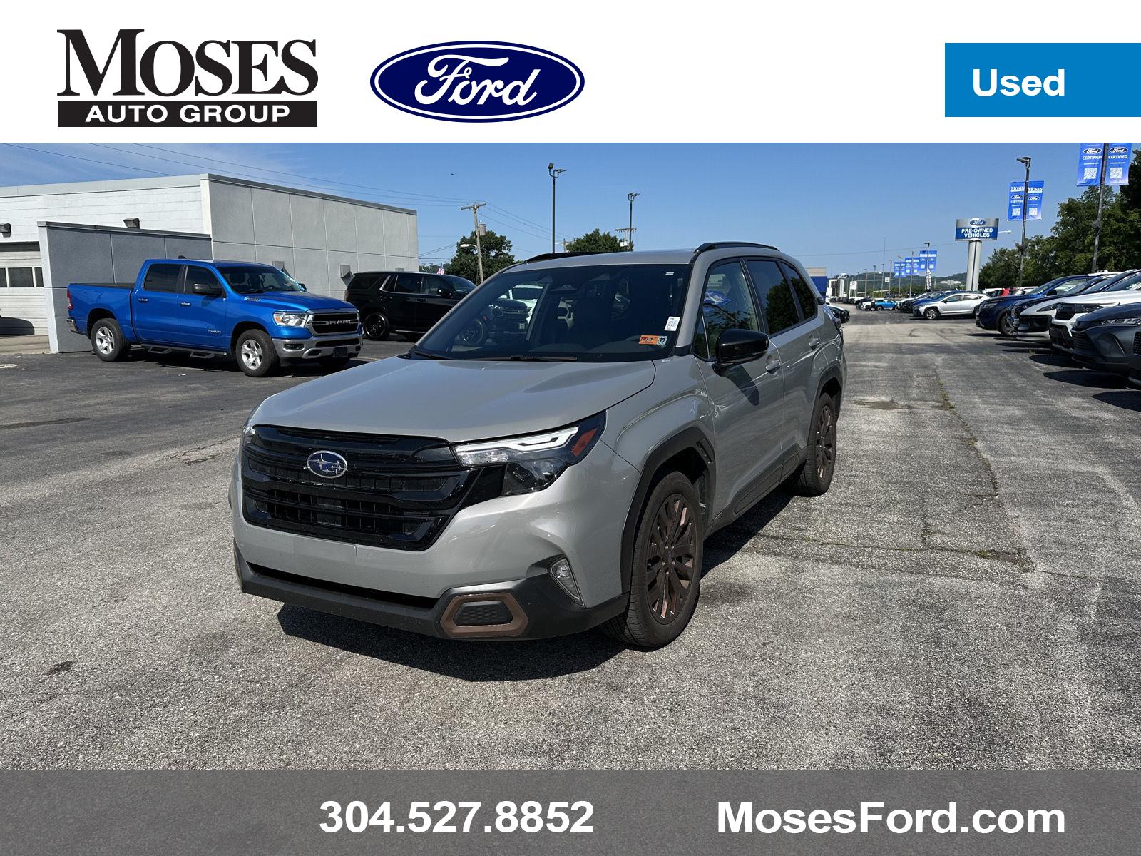 Gray 2025 Subaru Forester SUV / Crossover All-Wheel Drive