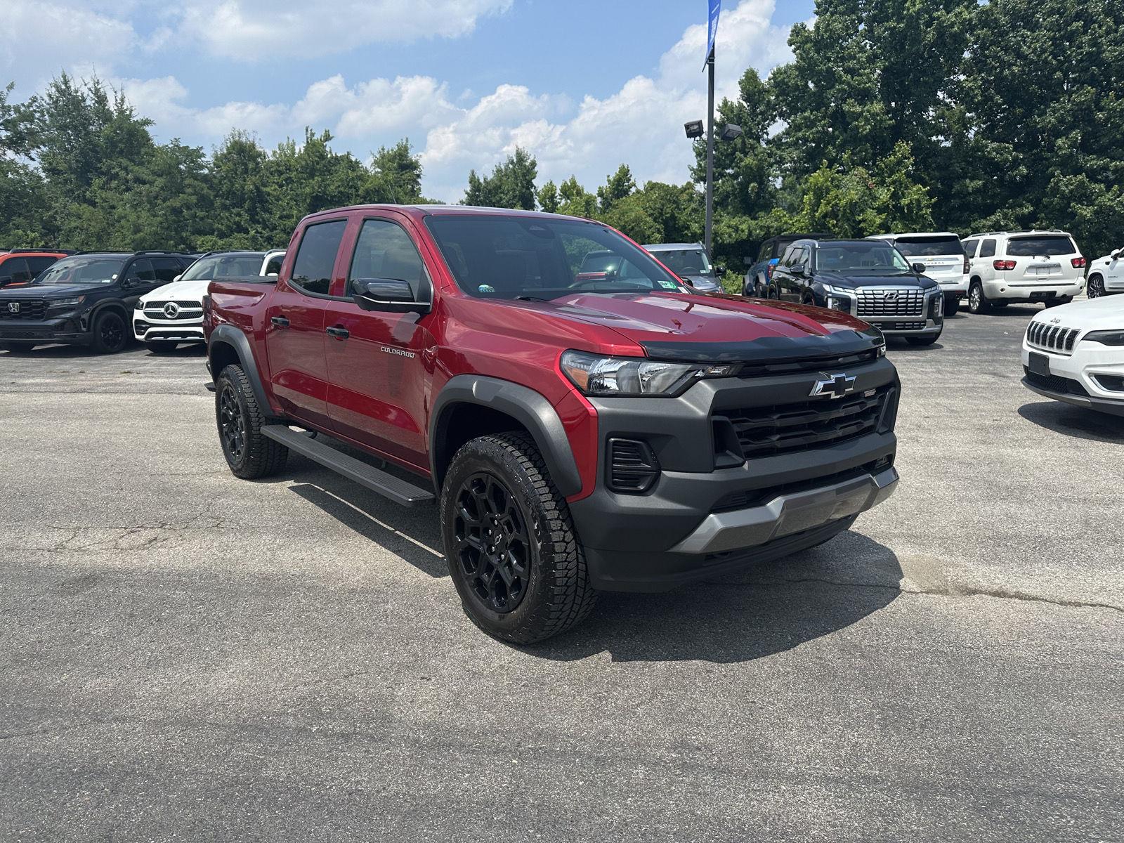 Radiant Red Tintcoat 2026 Chevrolet Colorado Pickup Truck Four-Wheel Drive 8-Speed Automatic