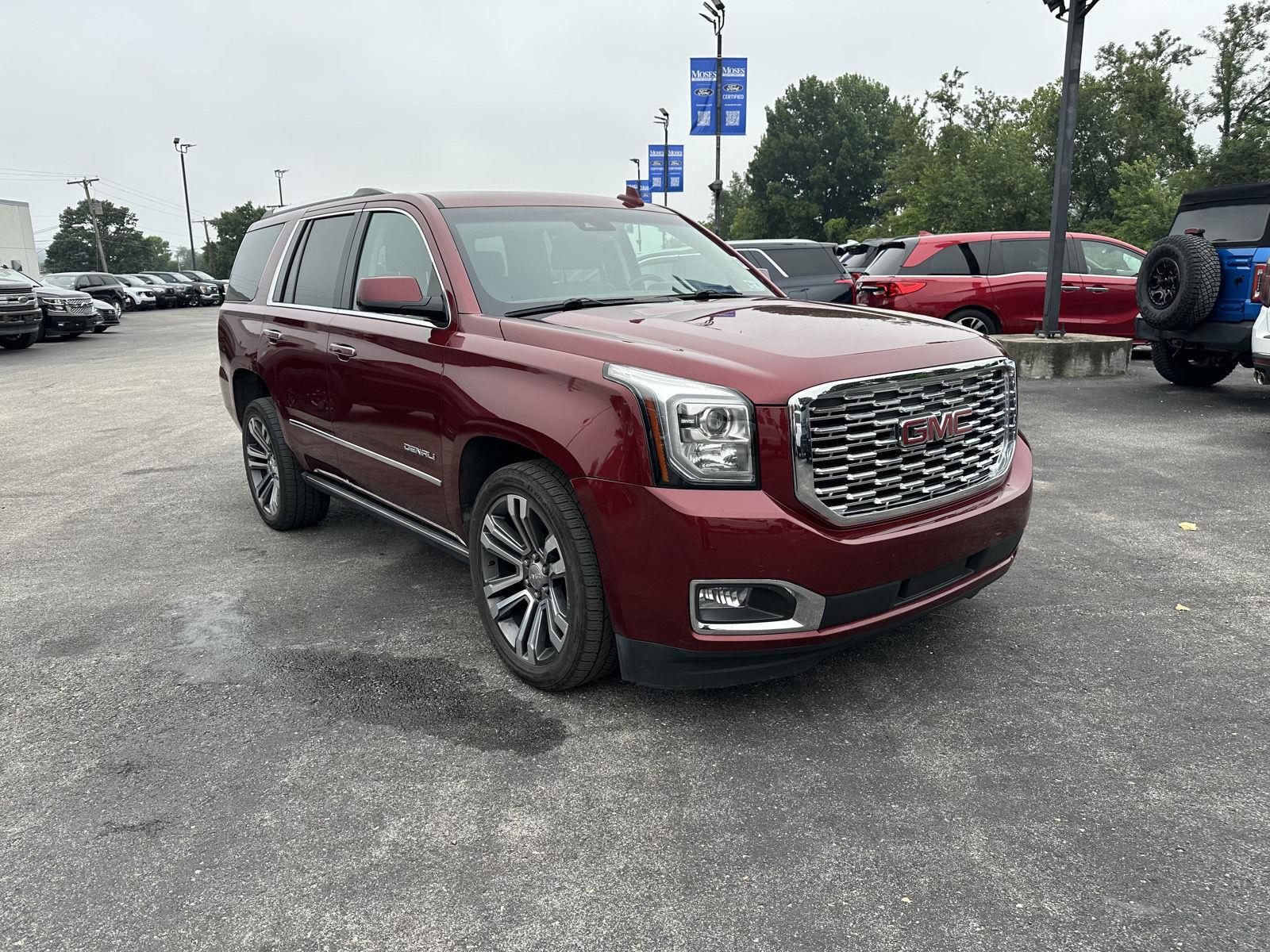Crimson Red Tintcoat 2019 GMC Yukon SUV / Crossover Four-Wheel Drive Automatic