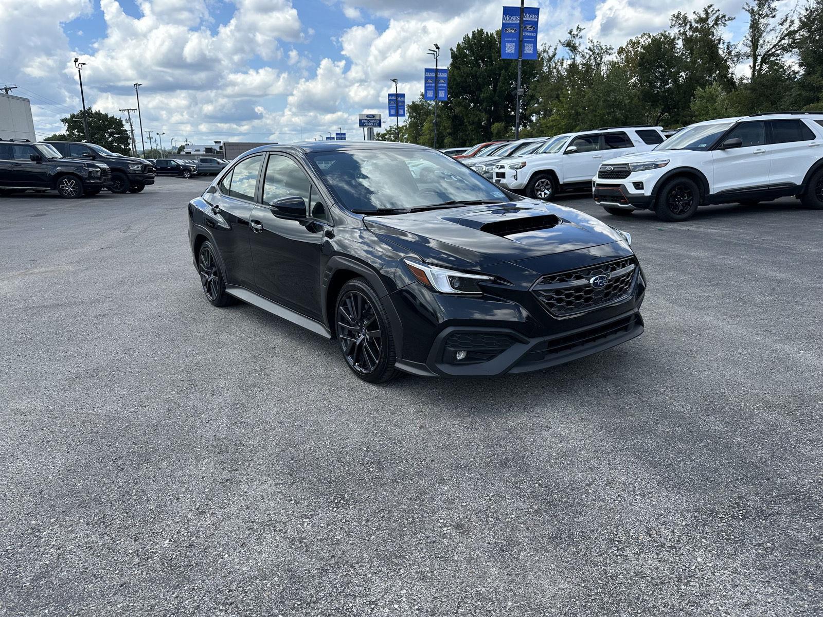 Crystal Black Silica 2022 Subaru WRX Sedan All-Wheel Drive Manual
