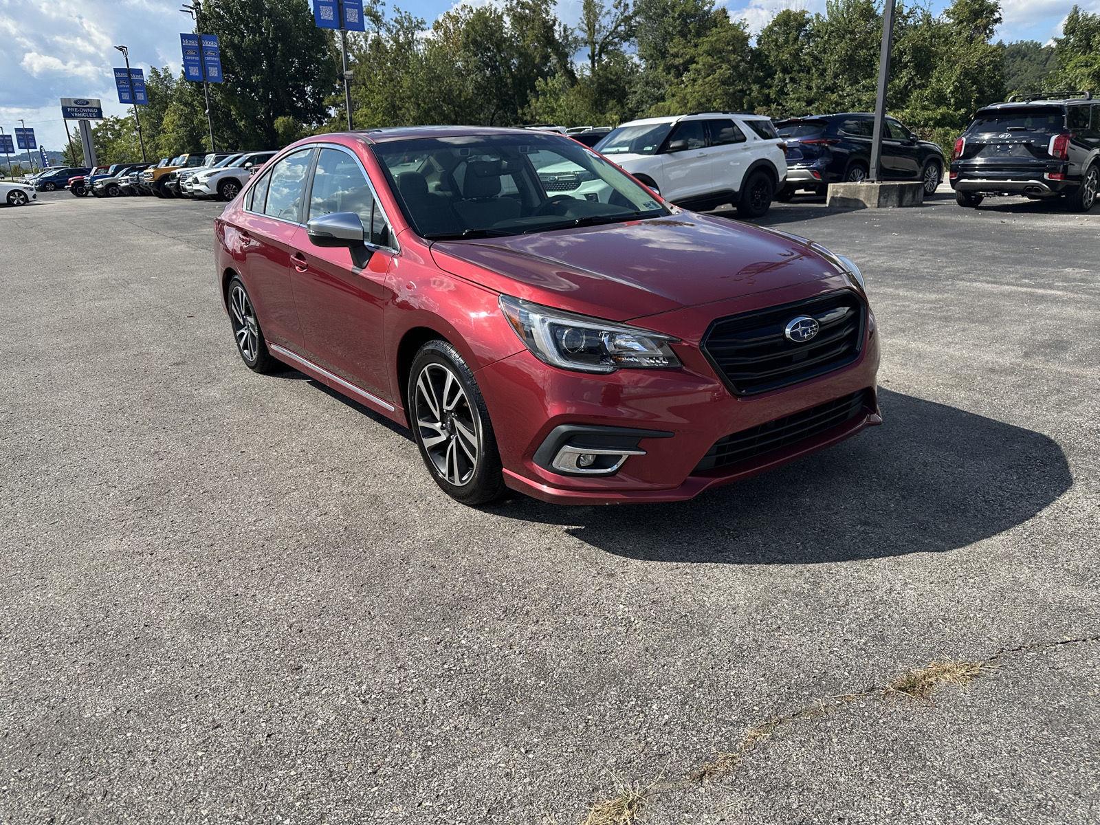 Crimson Red Pearl 2019 Subaru Legacy Sedan All-Wheel Drive Continuously Variable Transmission