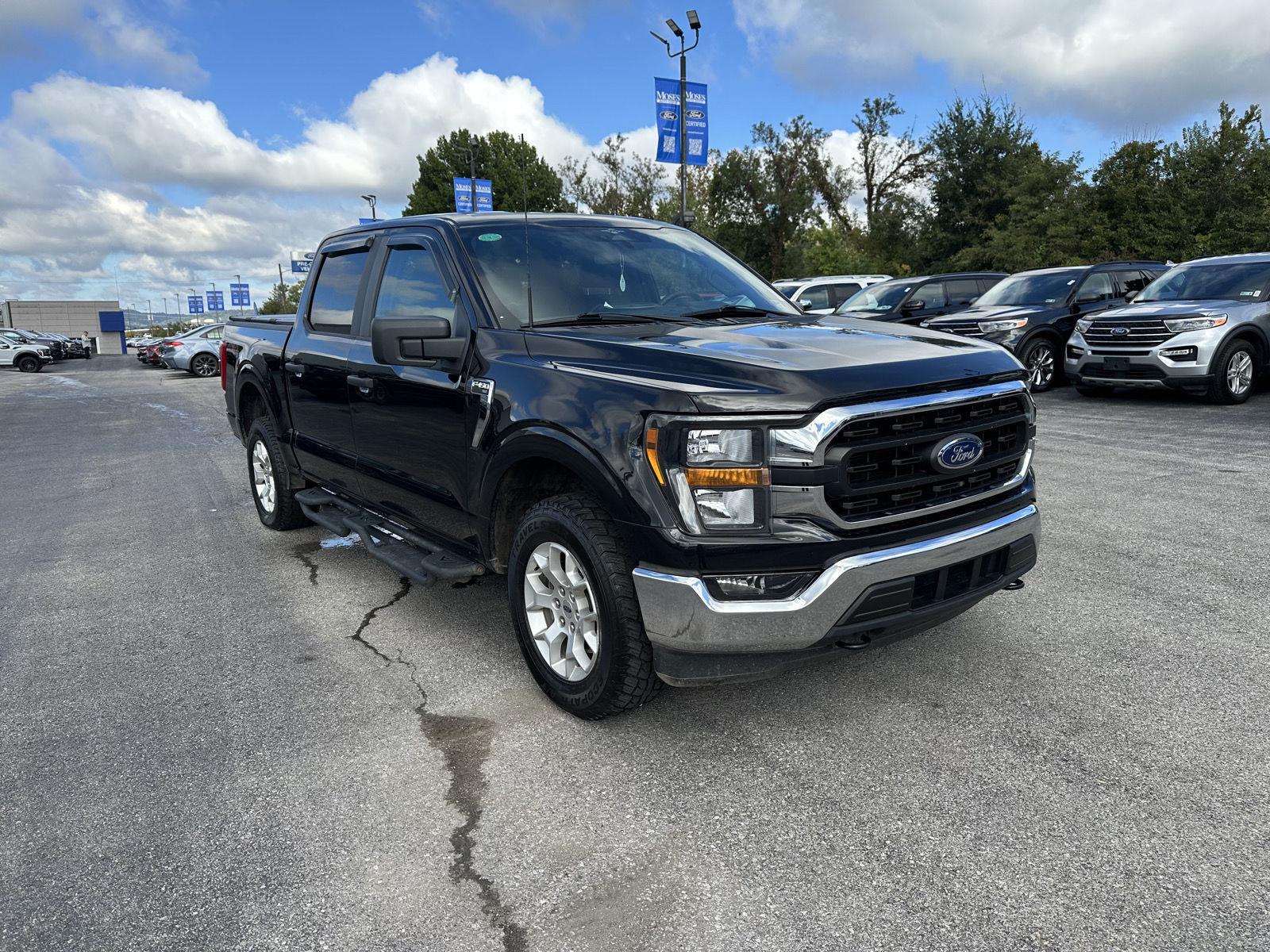 Agate Black 2023 Ford F-150 Pickup Truck Four-Wheel Drive Automatic