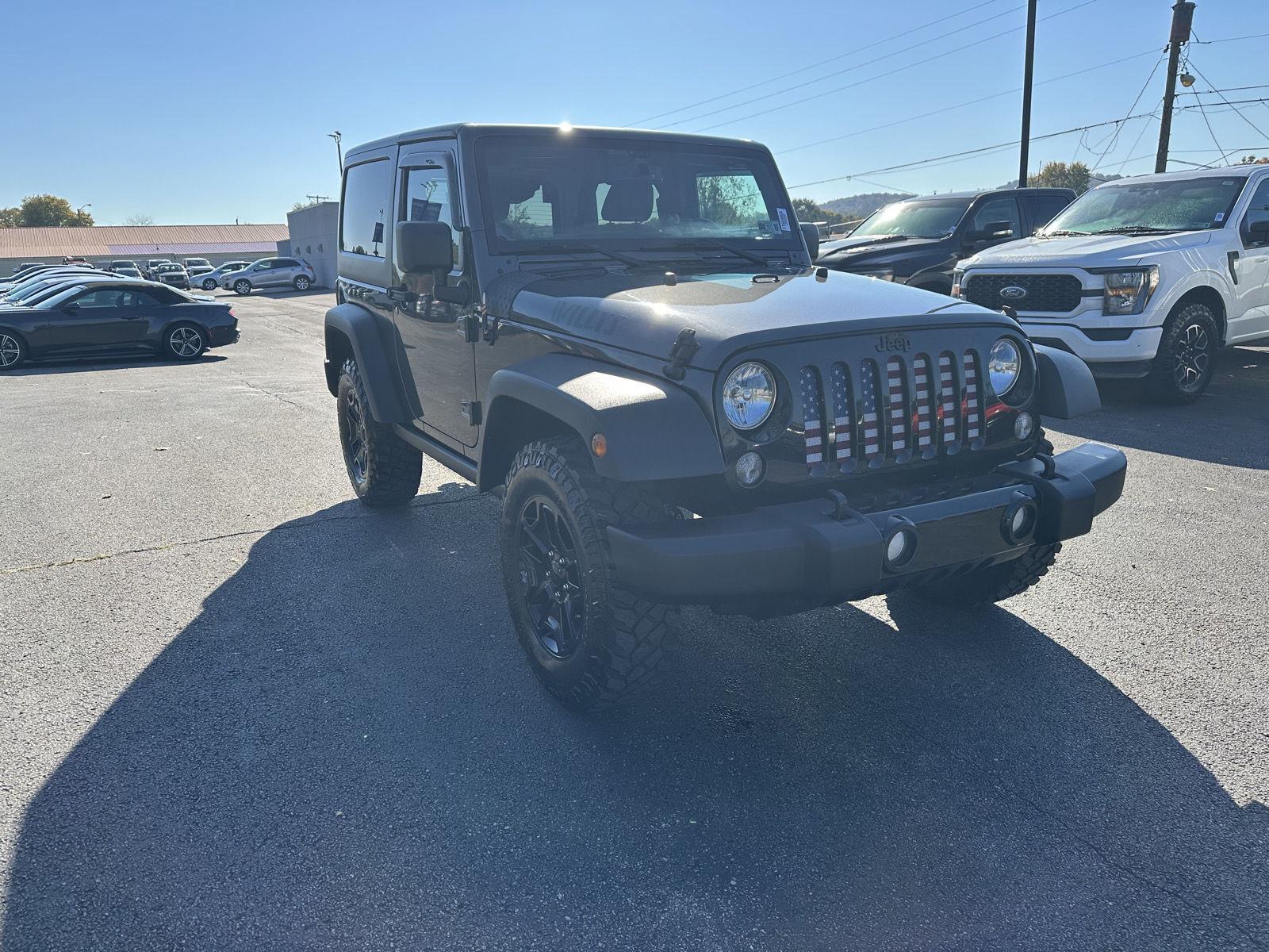 Gray (Granite Crystal Metallic Clearcoat) 2014 Jeep Wrangler SUV / Crossover Four-Wheel Drive 6-Speed Manual