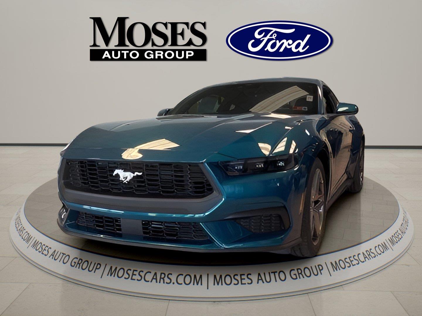 Adriatic Blue 2026 Ford Mustang Coupe Rear-Wheel Drive Automatic