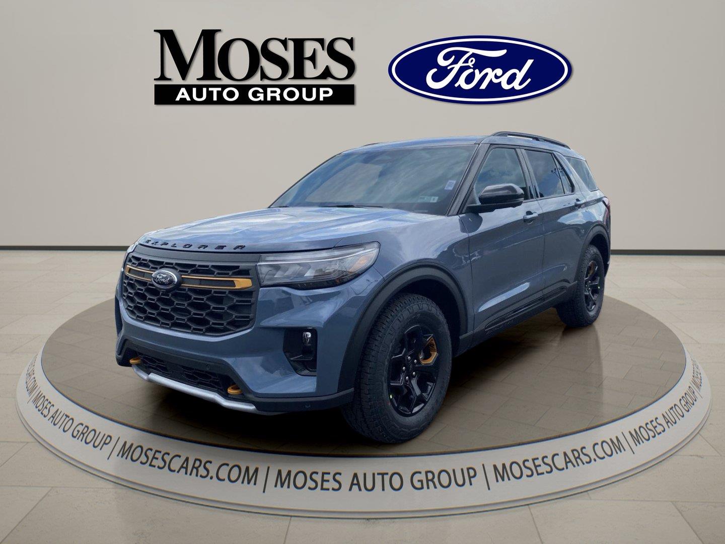 Vapor Blue 2026 Ford Explorer SUV / Crossover All-Wheel Drive Automatic