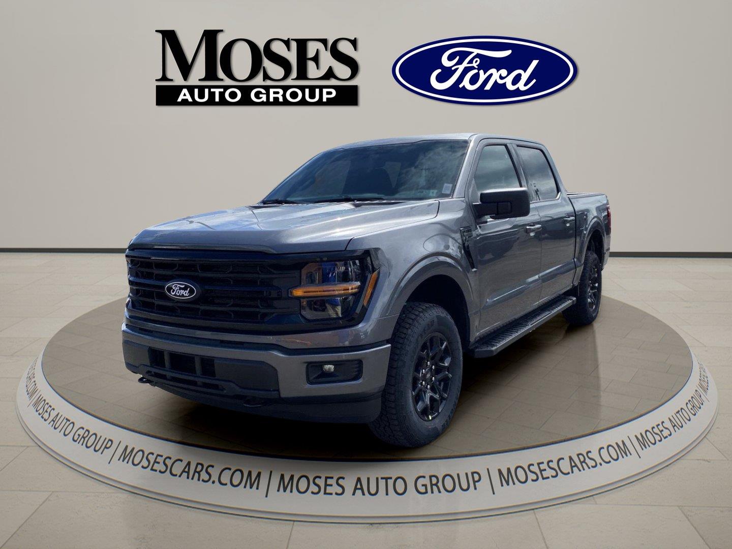 Carbonized Gray 2026 Ford F-150 Pickup Truck Four-Wheel Drive Automatic