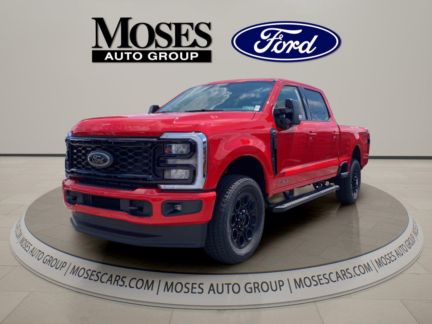 Race Red 2026 Ford F-250 Super Duty Pickup Truck Four-Wheel Drive Automatic