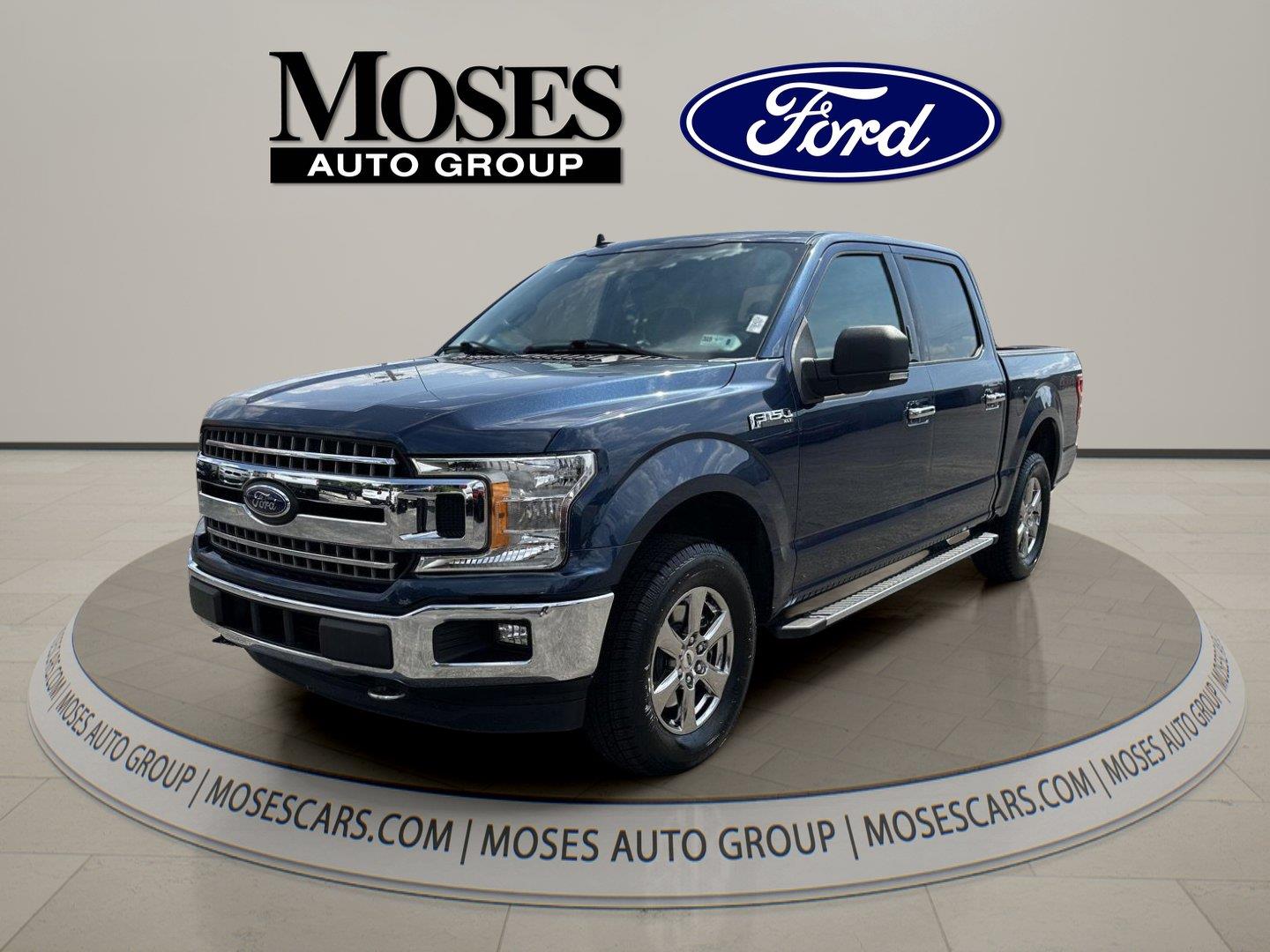 Blue Jeans 2020 Ford F-150 Pickup Truck Four-Wheel Drive Automatic