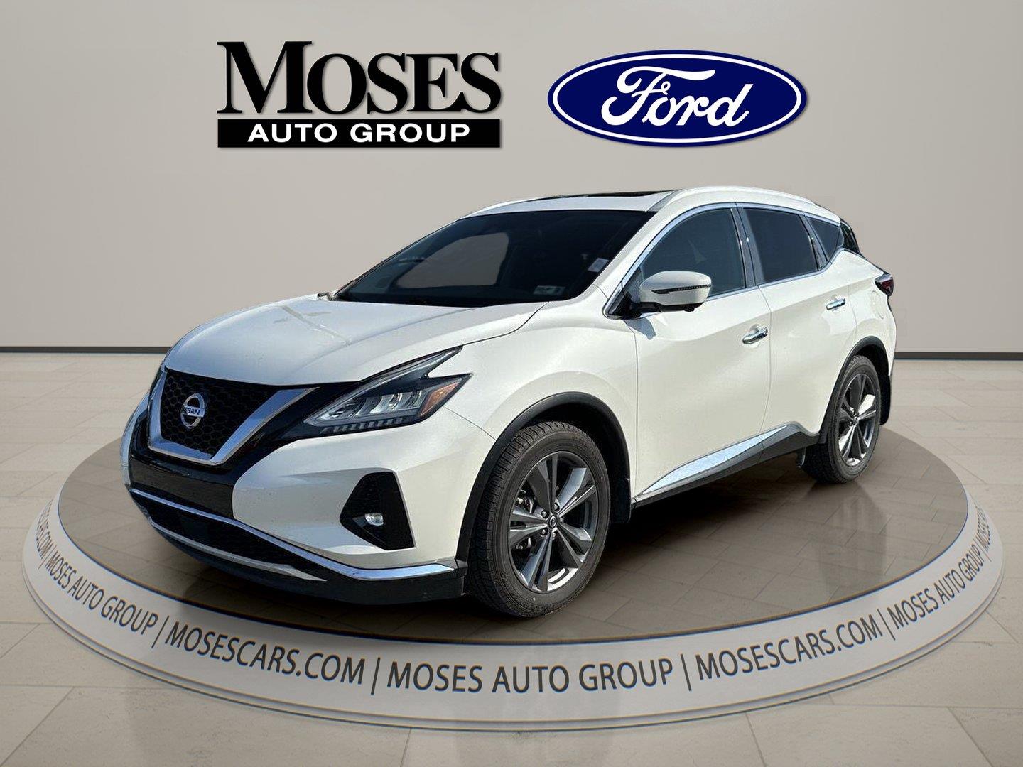 Pearl White Tricoat 2019 Nissan Murano SUV / Crossover All-Wheel Drive Continuously Variable Transmission