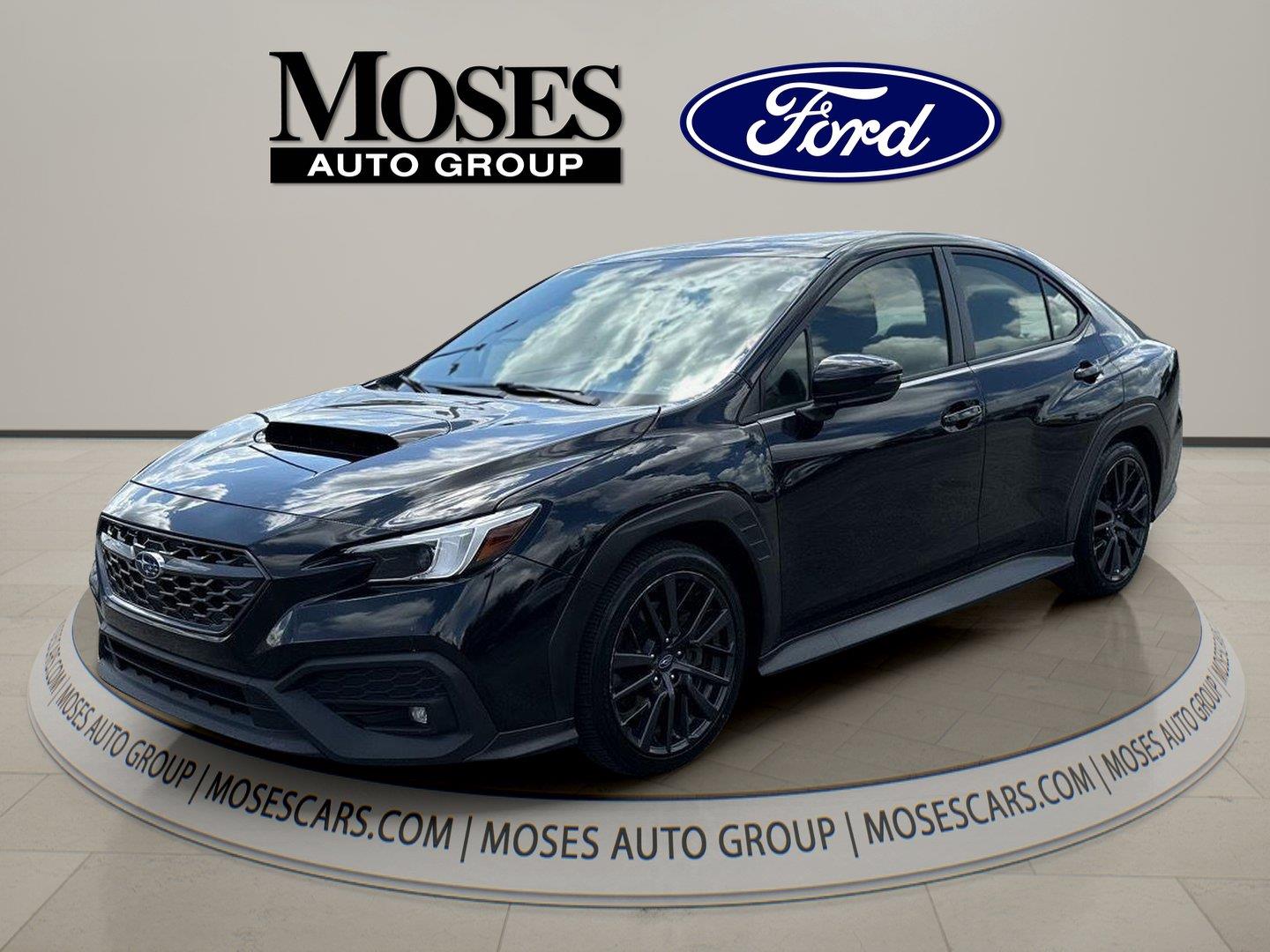 Crystal Black Silica 2022 Subaru WRX Sedan All-Wheel Drive Manual