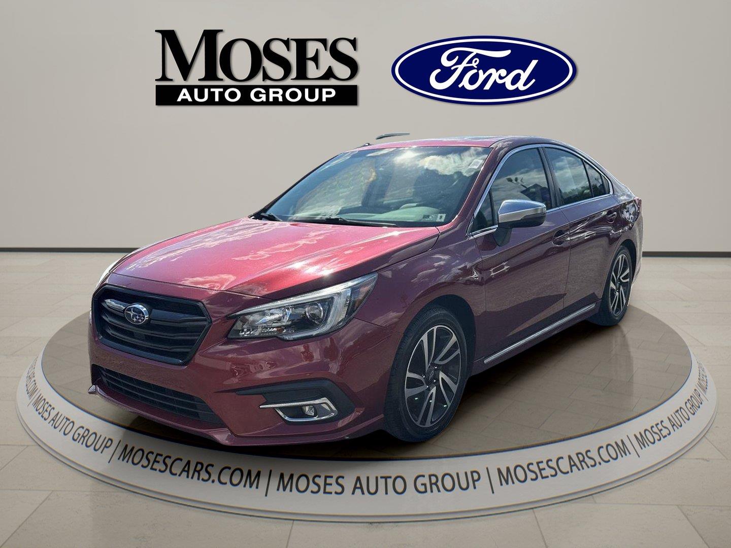 Crimson Red Pearl 2019 Subaru Legacy Sedan All-Wheel Drive Continuously Variable Transmission