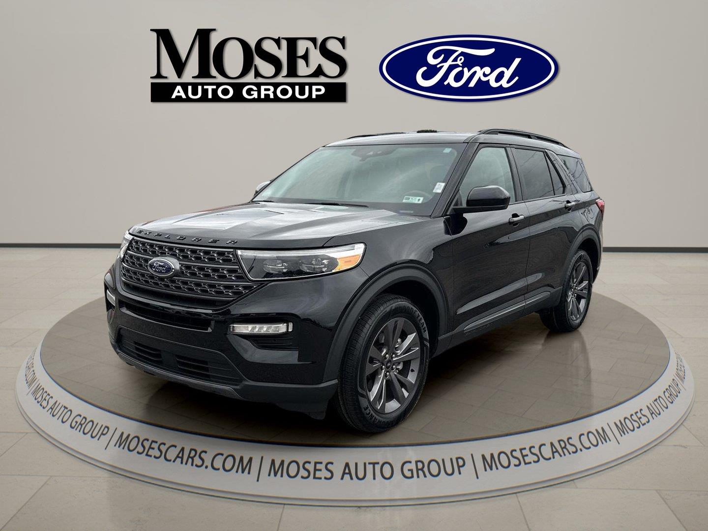Agate Black 2024 Ford Explorer SUV / Crossover All-Wheel Drive Automatic