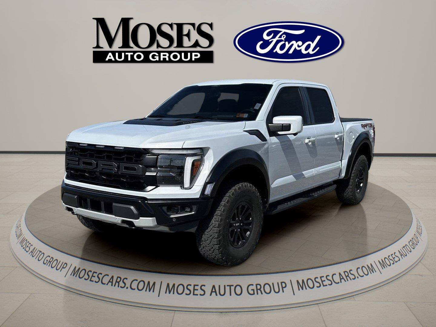 Space White 2025 Ford F-150 Pickup Truck Four-Wheel Drive Automatic