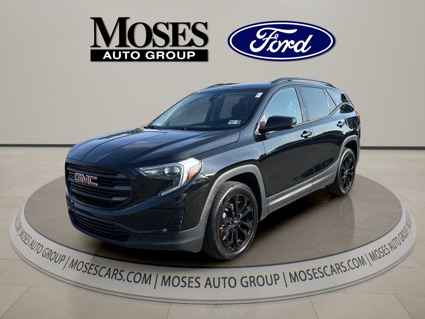 Black (Ebony Twilight Metallic) 2020 GMC Terrain SUV / Crossover Four-Wheel Drive 9-Speed Automatic Overdrive