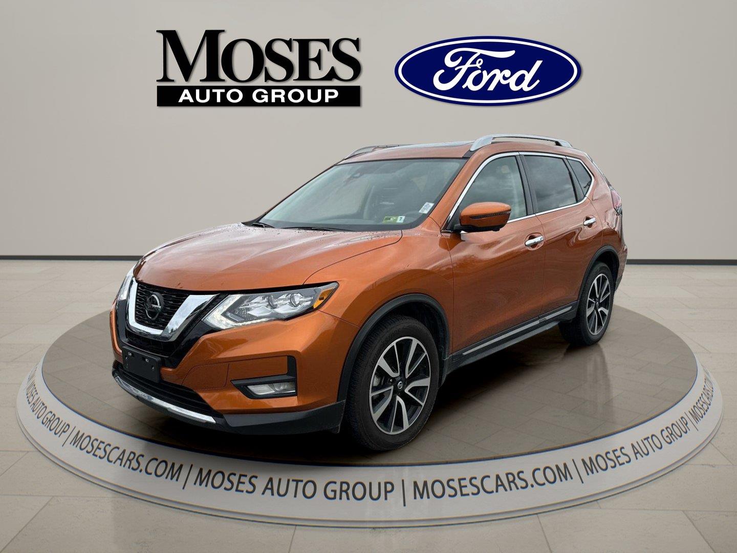 Monarch Orange Metallic 2020 Nissan Rogue SUV / Crossover All-Wheel Drive Continuously Variable Transmission