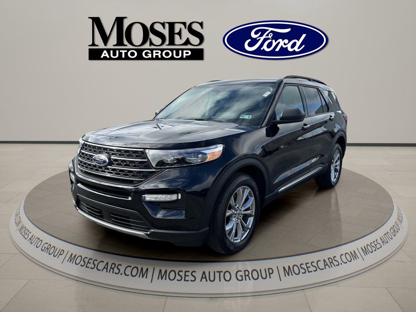 Agate Black 2023 Ford Explorer SUV / Crossover All-Wheel Drive Automatic