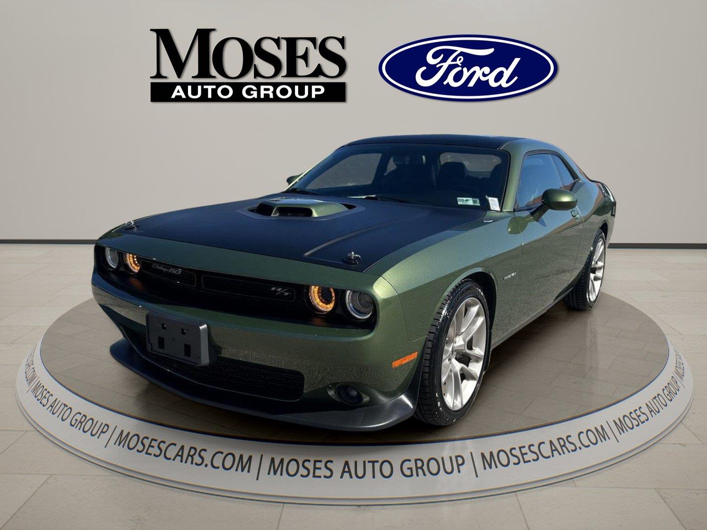 2020 Dodge Challenger Coupe Rear-Wheel Drive 8-Speed Automatic