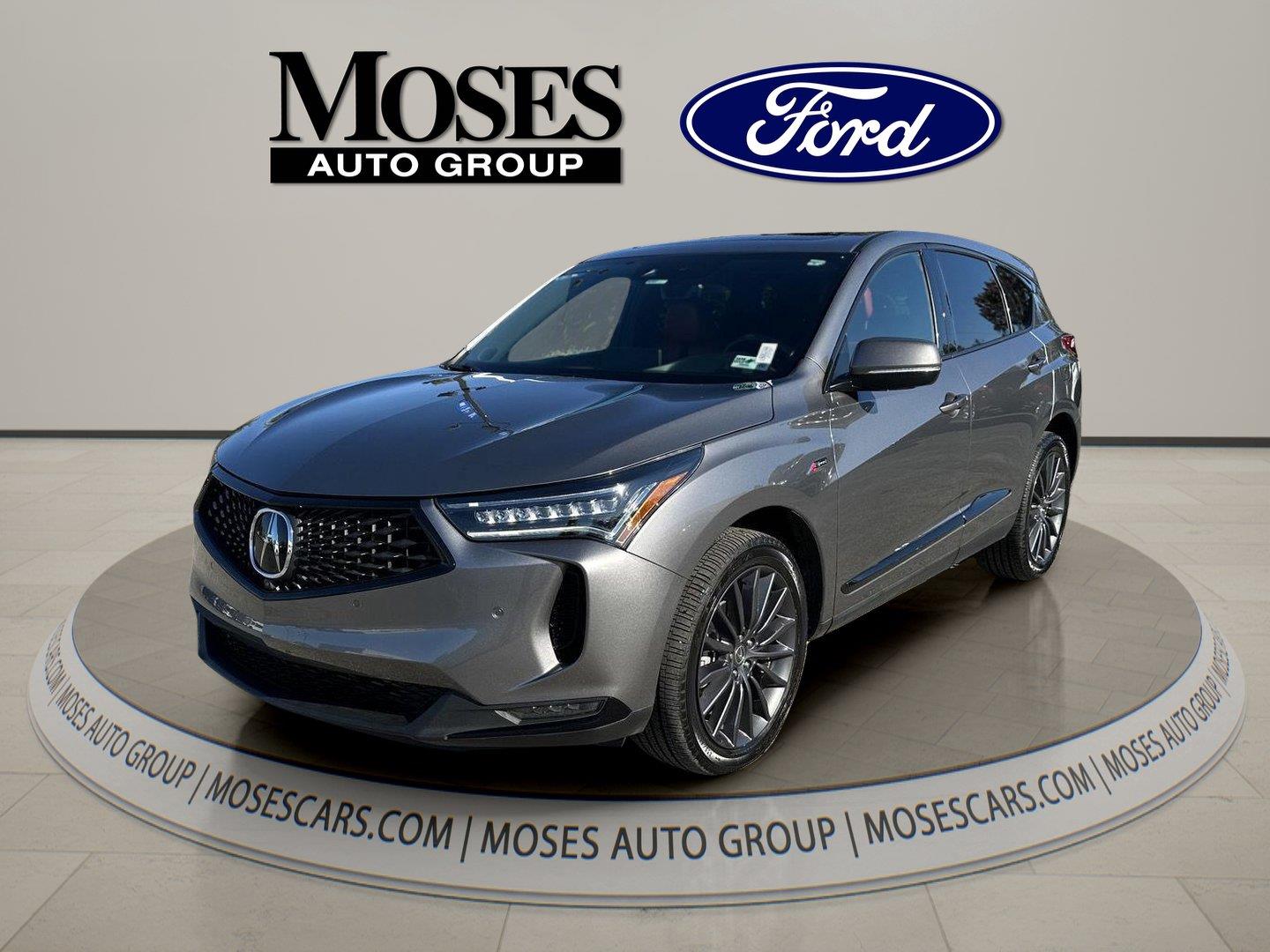 Liquid Carbon Metallic 2023 Acura RDX SUV / Crossover All-Wheel Drive Automatic