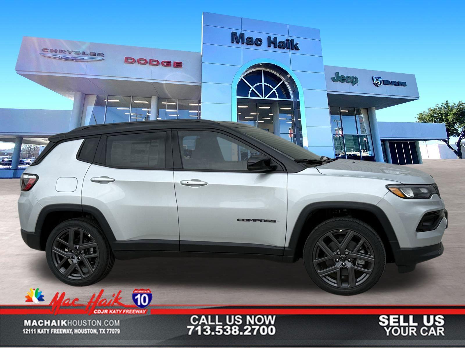 Silver Zynith Metallic Clearcoat 2025 Jeep Compass Limited 4WD SUV / Crossover Four-Wheel Drive 8-Speed Automatic