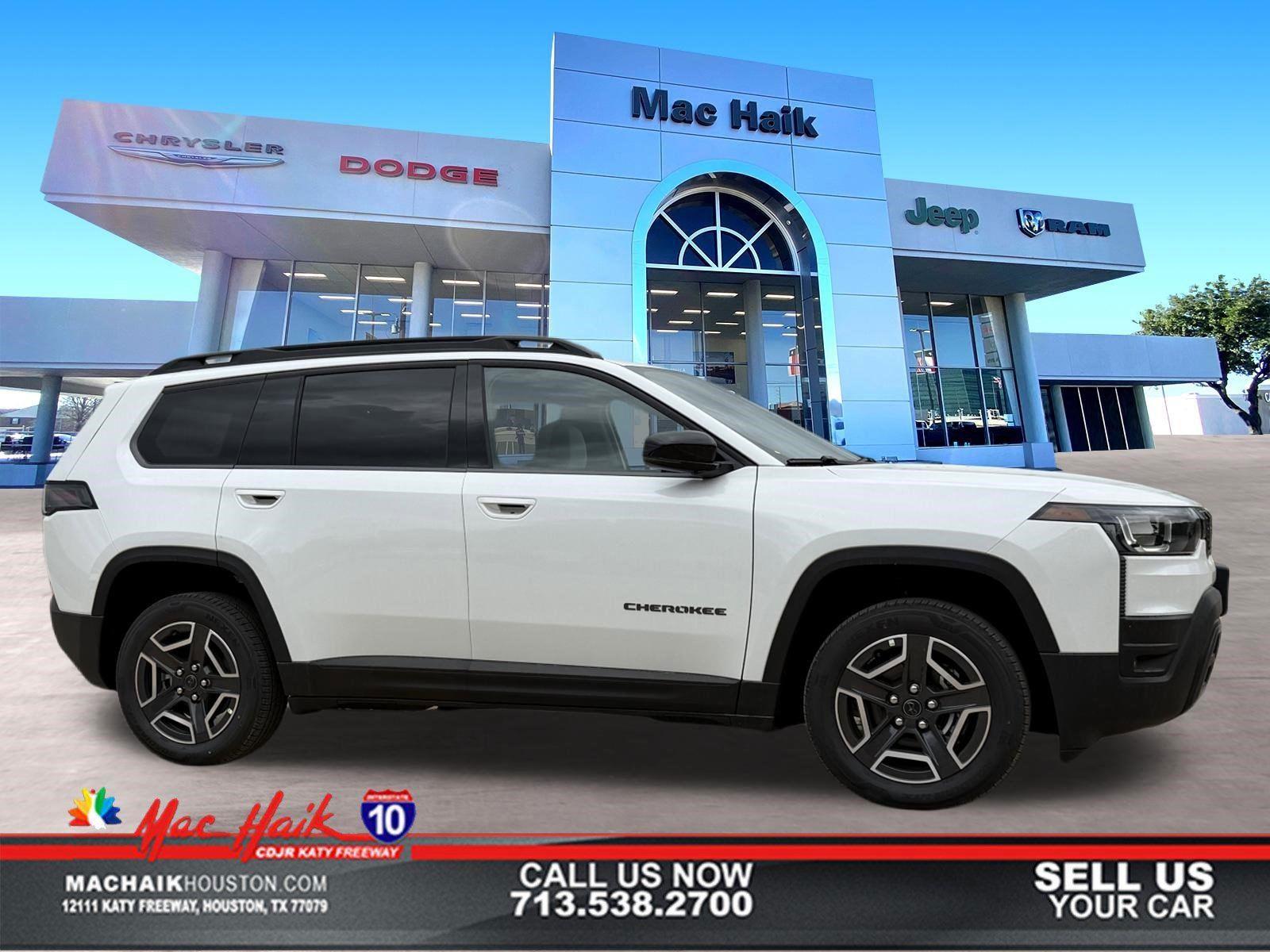 Bright White Clearcoat 2026 Jeep Cherokee Limited 4WD SUV / Crossover Four-Wheel Drive Continuously Variable Transmission