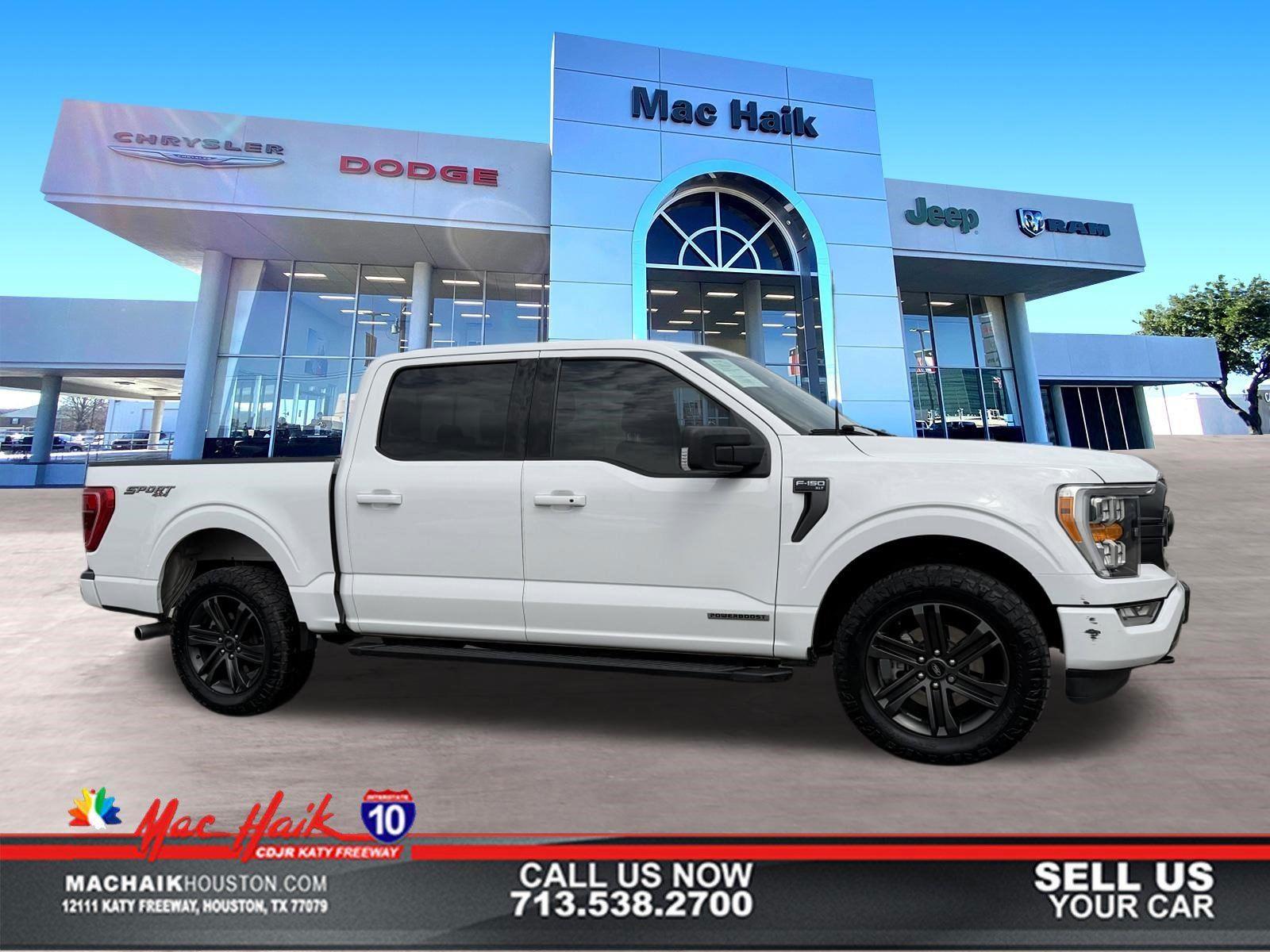 Oxford White 2021 Ford F-150 XLT SuperCrew 4WD Pickup Truck Four-Wheel Drive Automatic