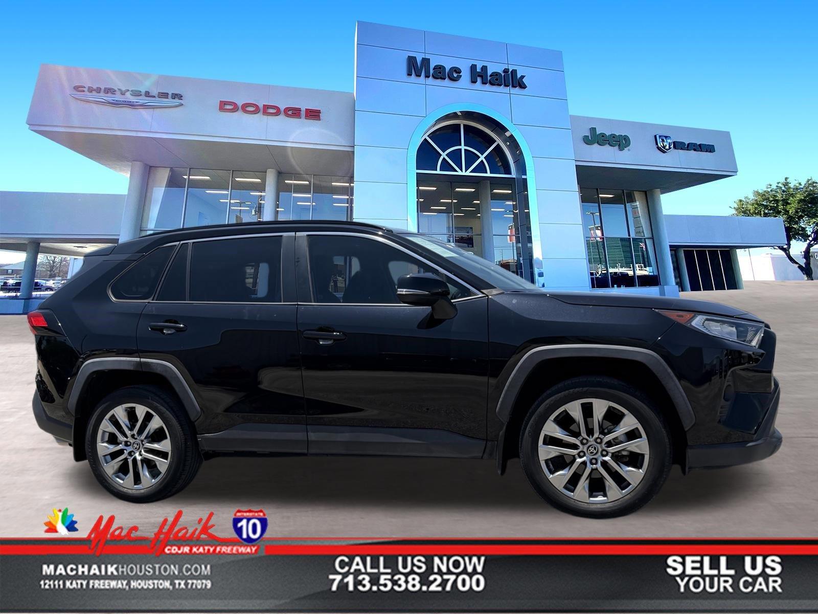 Midnight Black Metallic 2021 Toyota RAV4 XLE Premium FWD SUV / Crossover Front-Wheel Drive 8-Speed Automatic