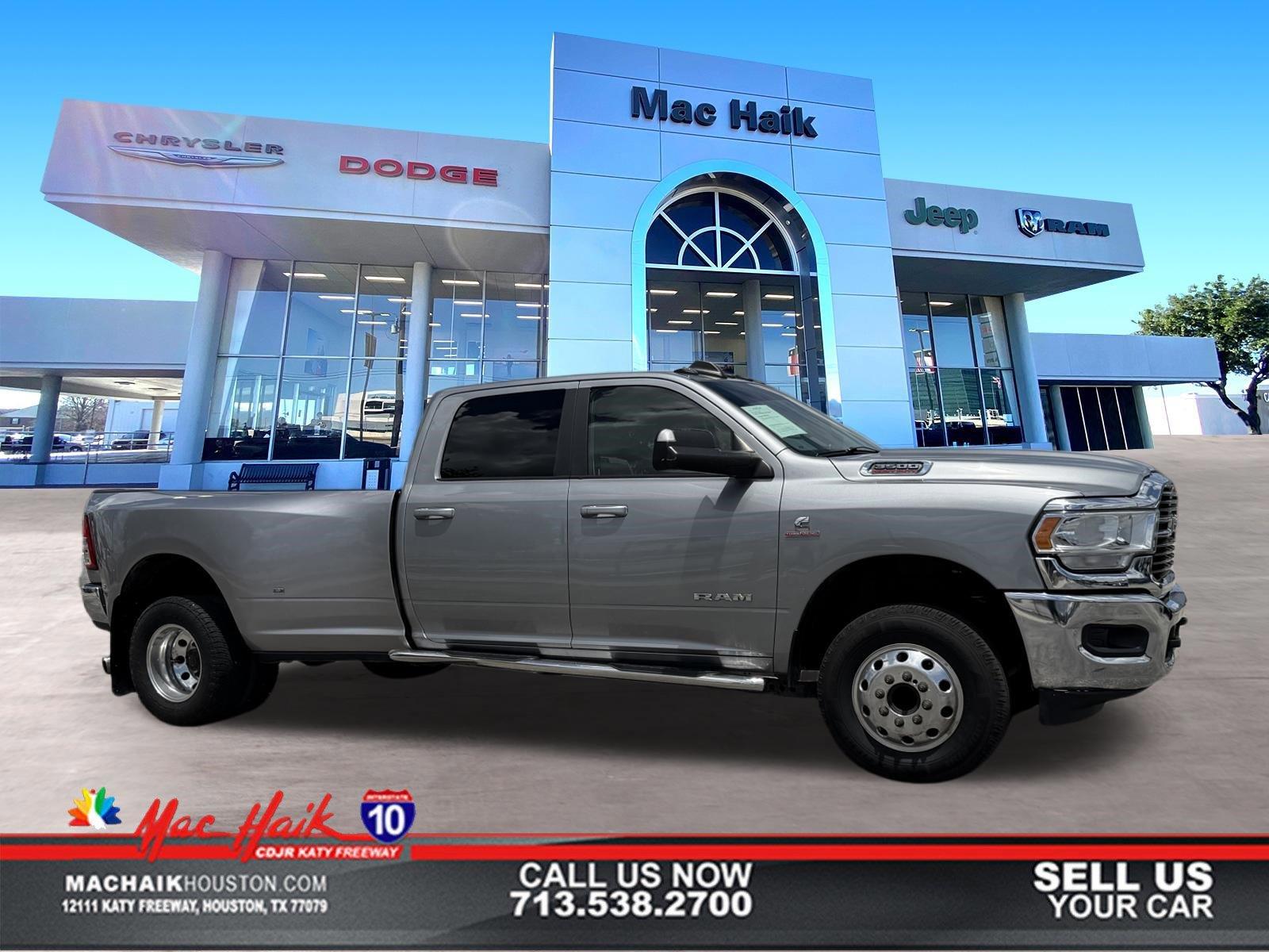 Billet Silver Metallic Clearcoat 2020 RAM 3500 Big Horn Crew Cab LB DRW 4WD Pickup Truck Four-Wheel Drive 6-Speed Automatic