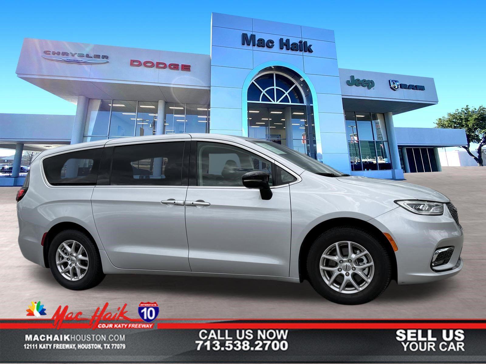 Silver Mist Clearcoat 2024 Chrysler Pacifica Touring L FWD Minivan Front-Wheel Drive 9-Speed Automatic