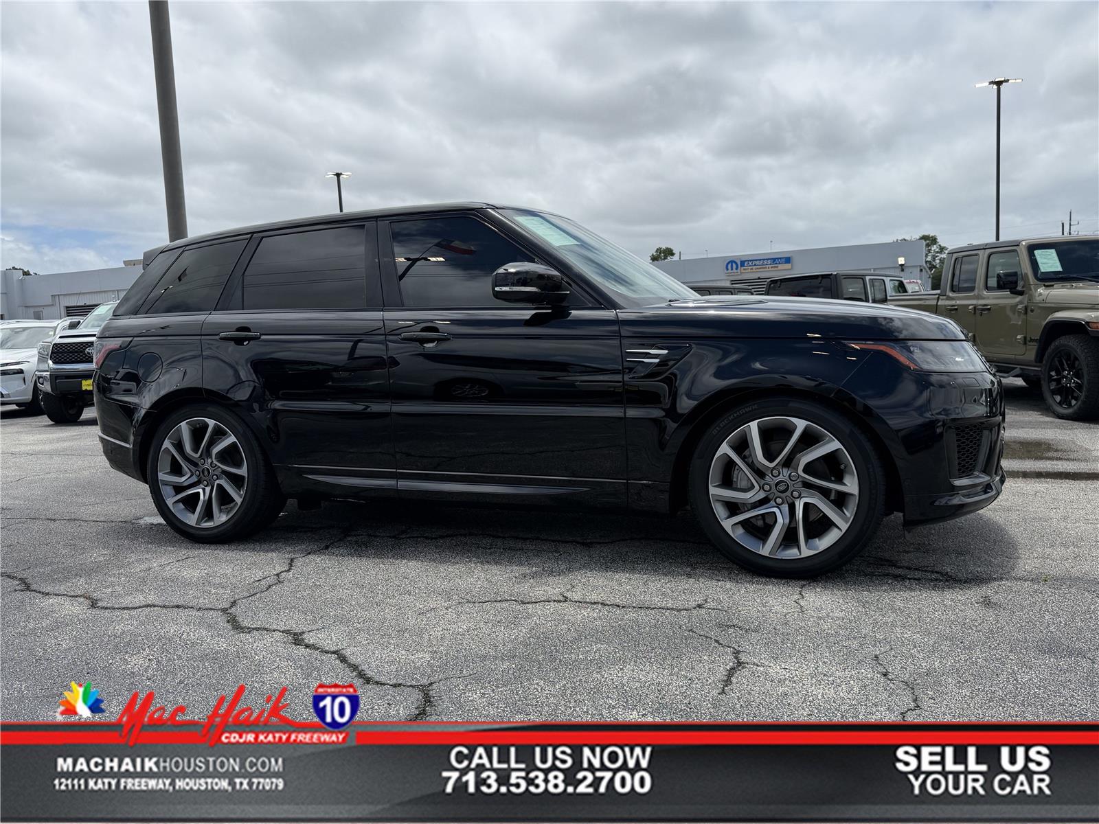 Santorini Black Metallic 2018 Land Rover Range Rover Sport V6 HSE 4WD SUV / Crossover All-Wheel Drive Automatic