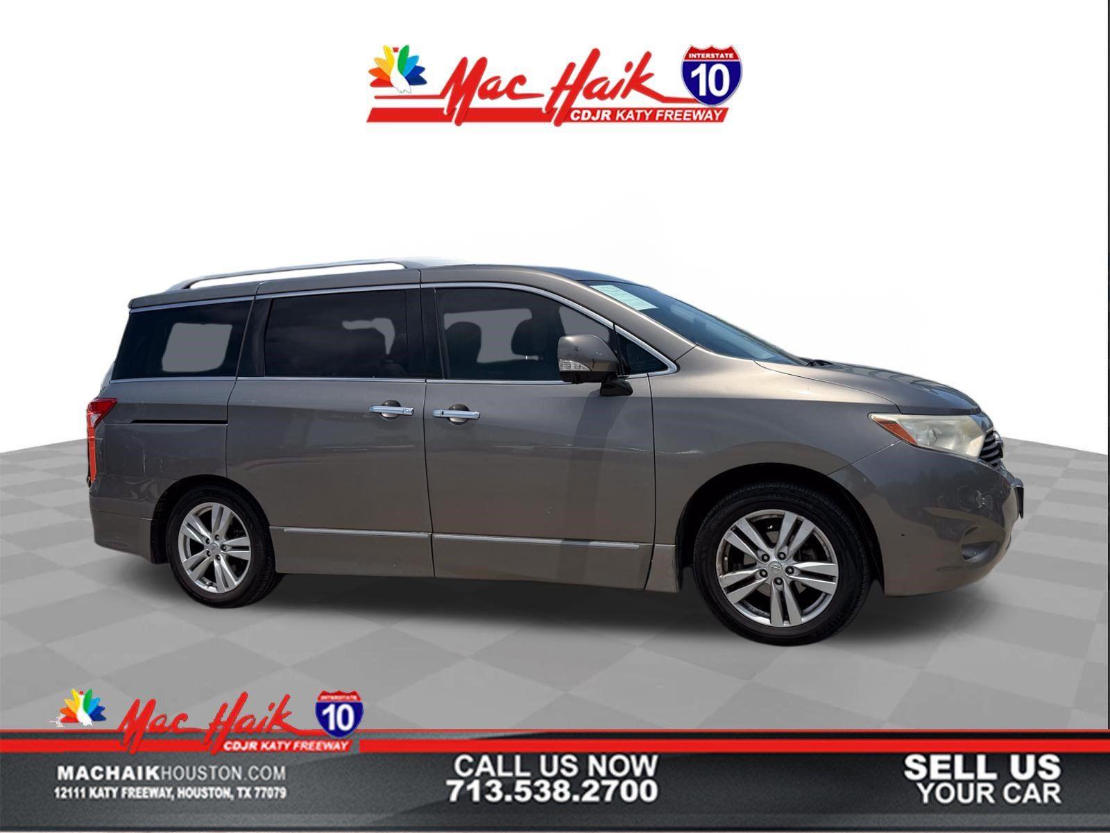 Titanium 2015 Nissan Quest Minivan Front-Wheel Drive Continuously Variable Transmission