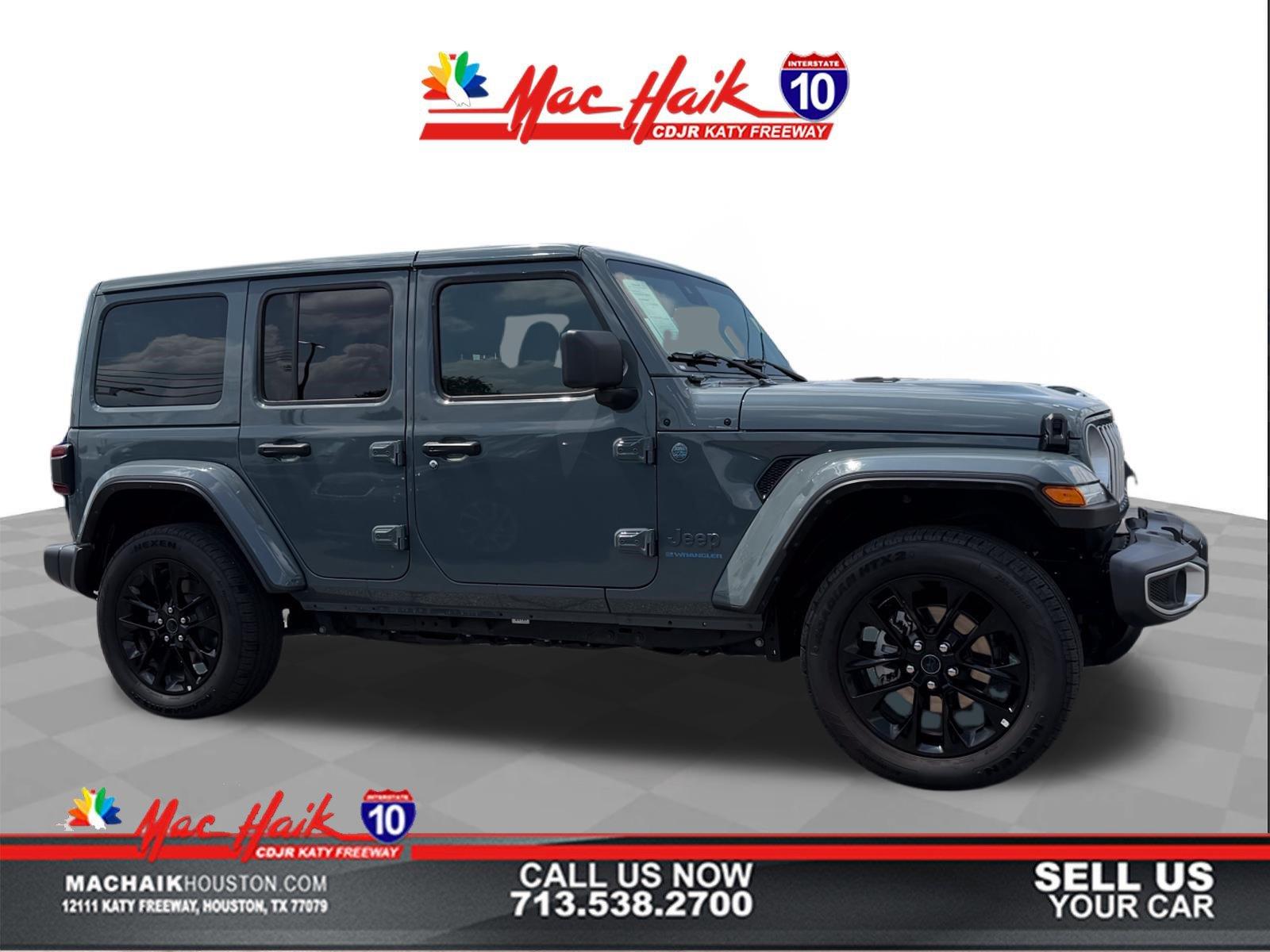 Anvil Clearcoat 2025 Jeep Wrangler 4xe SUV / Crossover Four-Wheel Drive 8-Speed Automatic